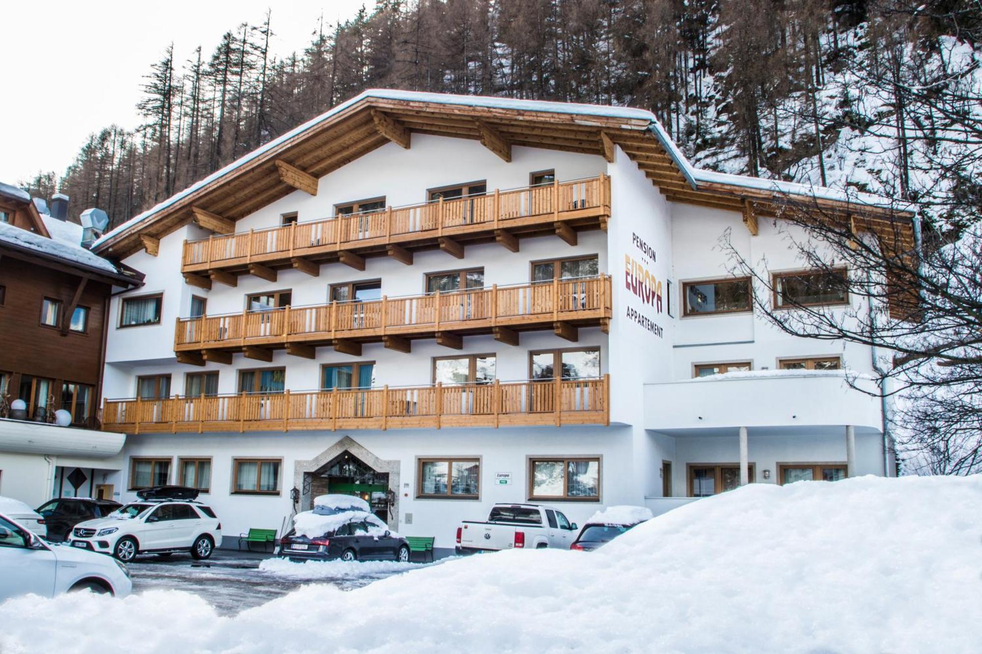 Apartament Gaestehaus Europa Sölden Zewnętrze zdjęcie